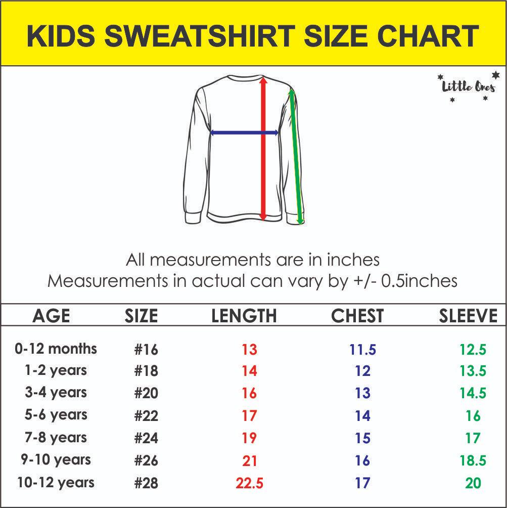 Kids Name Sweatshirt | Littleones.pk