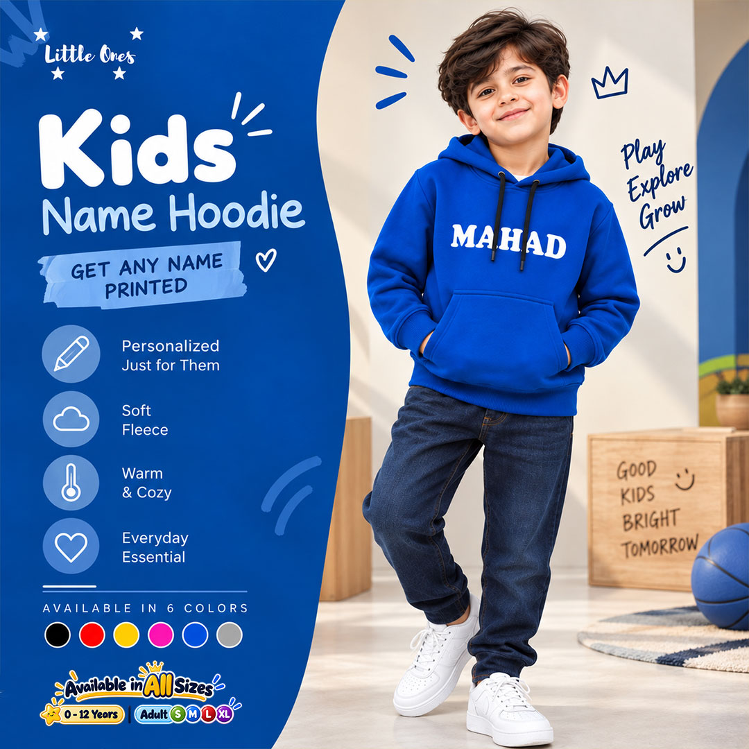 Kids Name Hoodie - Image 6