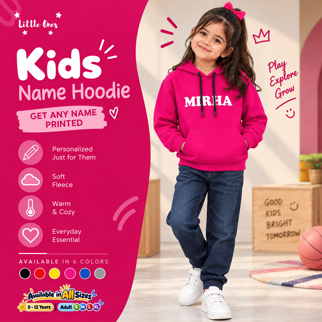 Kids Name Hoodie - Image 5
