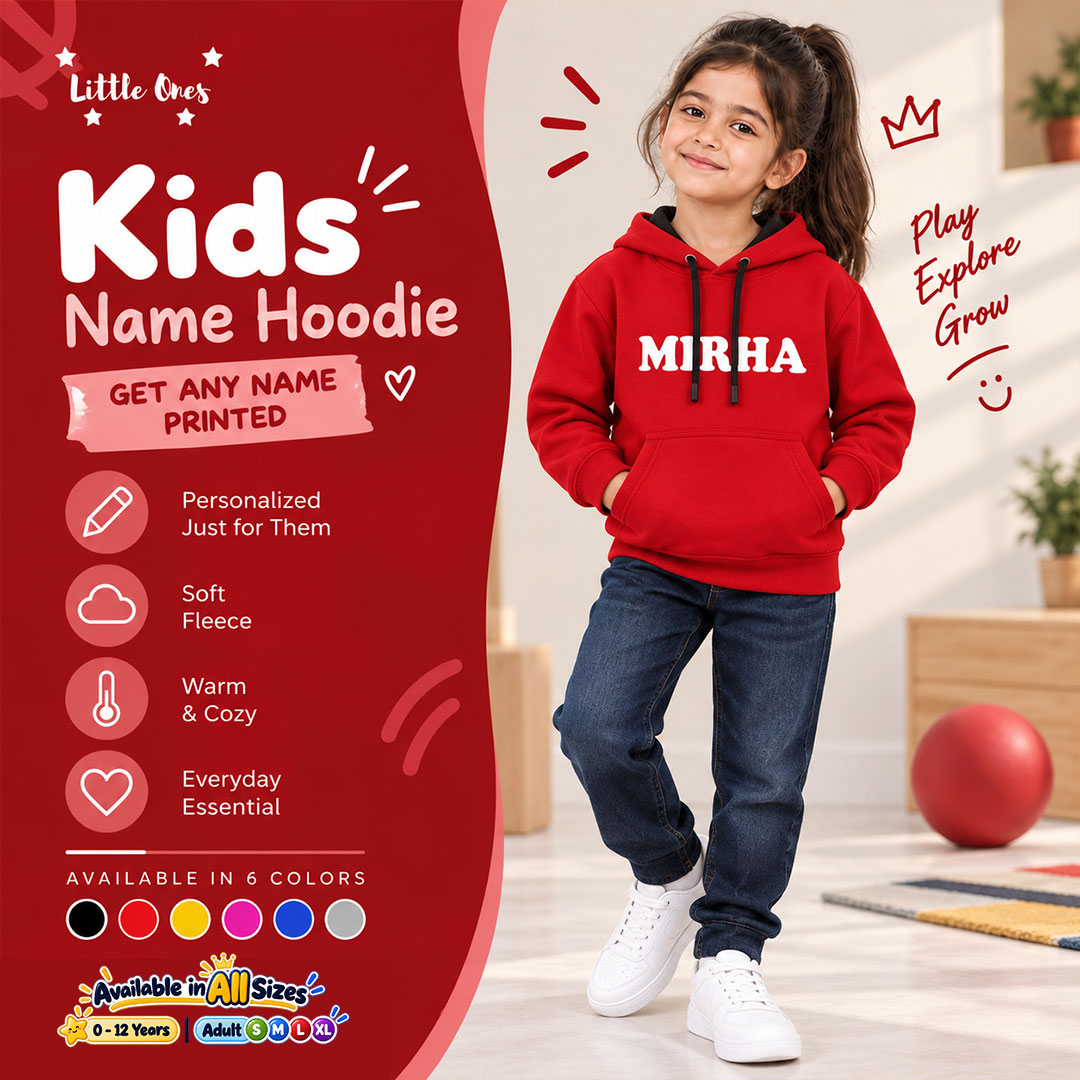 Kids Name Hoodie - Image 4