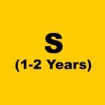 S (1-2 years) Rs 0