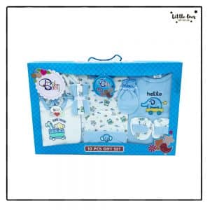 Pack of 10pcs Baby Gift Set (Blue)