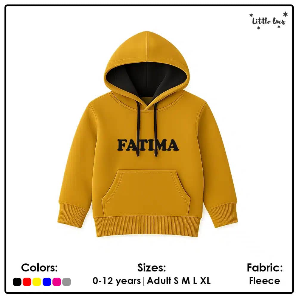 kids name hoodie
