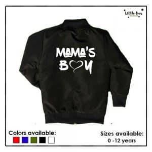 Mama's Boy Kids Bomber Jacket