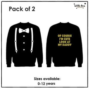Pack of 2 Kids Designed Sweatshirts - D11