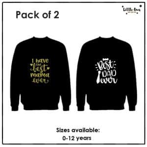 Pack of 2 Kids Designed Sweatshirts - D12