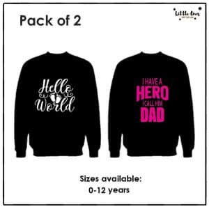 Pack of 2 Kids Designed Sweatshirts - D2