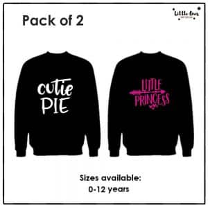 Pack of 2 Kids Designed Sweatshirts - D4