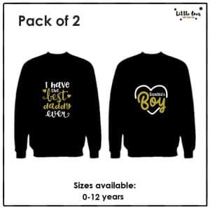 Pack of 2 Kids Designed Sweatshirts - D5