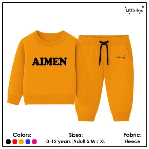 Alternative view of Kids Name Sweatshirt & Trouser Bundle