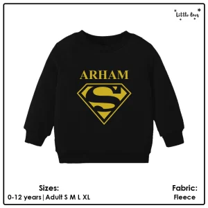 Kids Logo Name Sweatshirt - SM