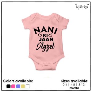 Nani Ki Jaan Name Romper