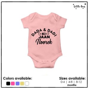 Dada & Dadi Ki Jaan Name Romper