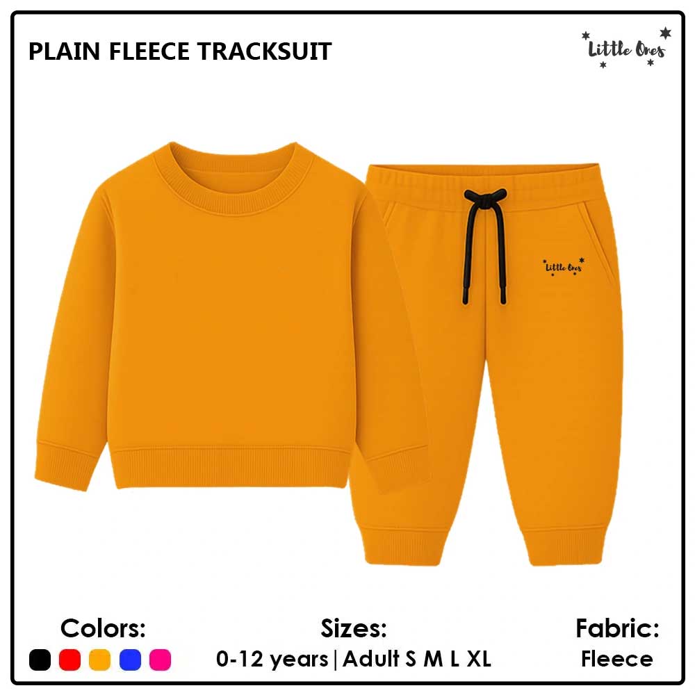 Kids Plain Sweatshirt & Trouser Bundle - Image 3