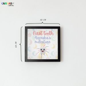 First Tooth Milestone Frame