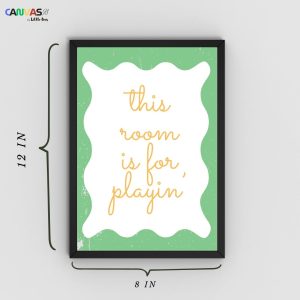 This Room is For Playin Frame