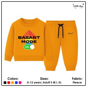 Basant Mode On Tracksuit