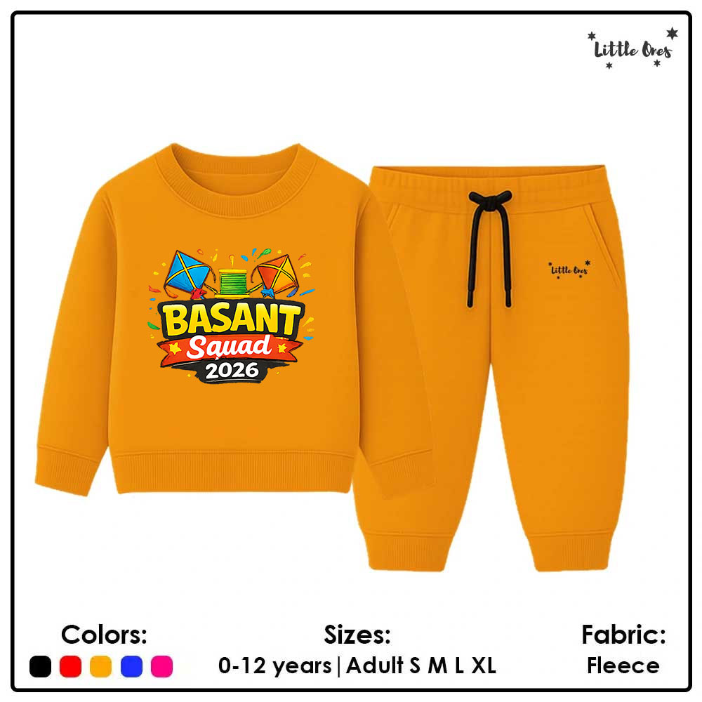 Basant Squad 2026 Tracksuit