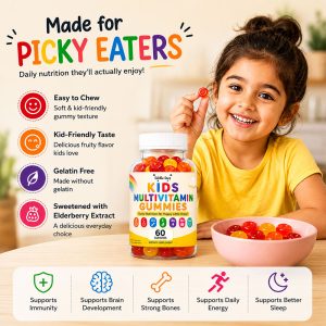 Alternative view of Kids Herbal Multivitamin Gummies – Daily Vitamins for Growing Kids