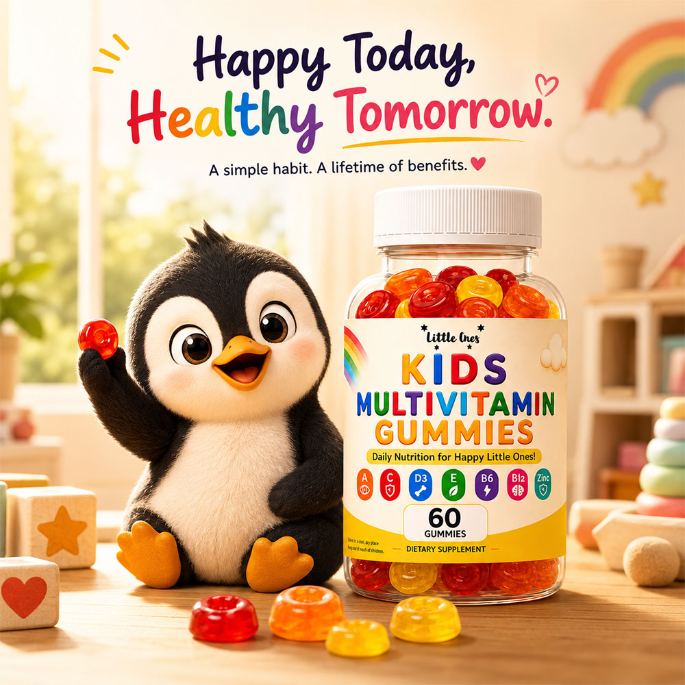 Kids Herbal Multivitamin Gummies – Daily Vitamins for Growing Kids - Image 5